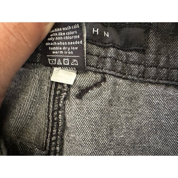 Sean John Men's Size 46 Cargo Flight Pants Tie Bottom Gray Y2K 100% Cotton Light - Picture 7 of 12